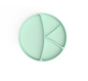 Everyday baby silikonski prianjajuci tanjur, mint